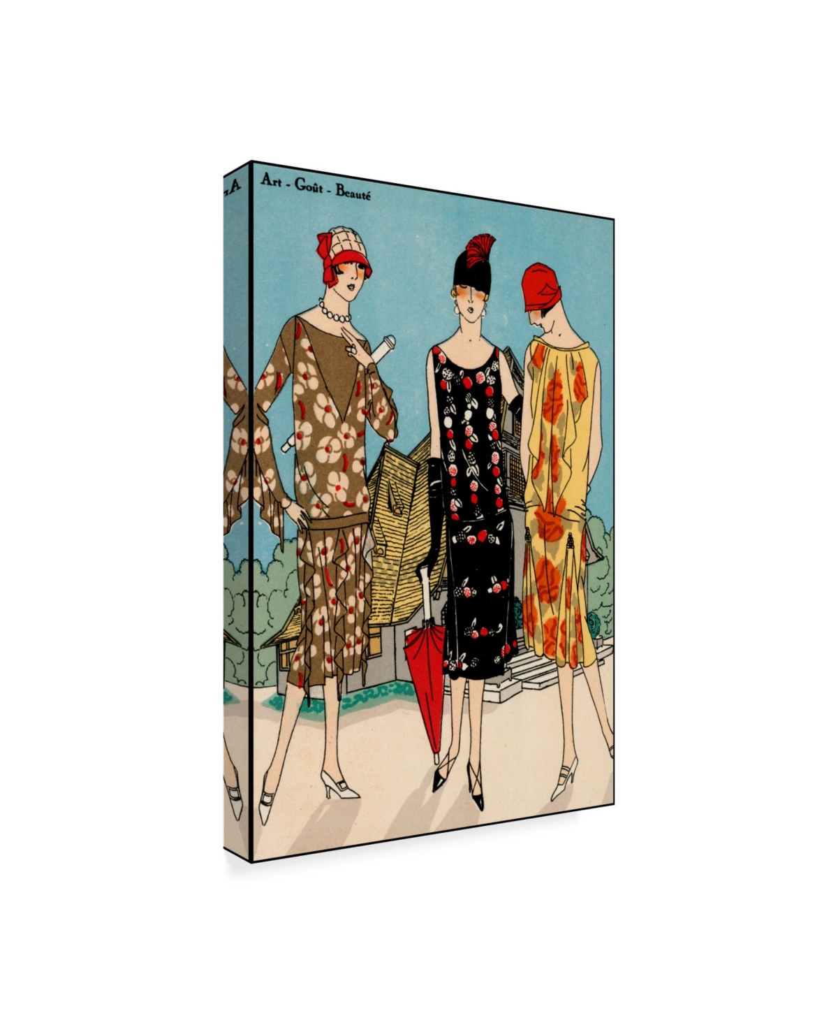 Unknown Vintage Couture I Canvas Art -