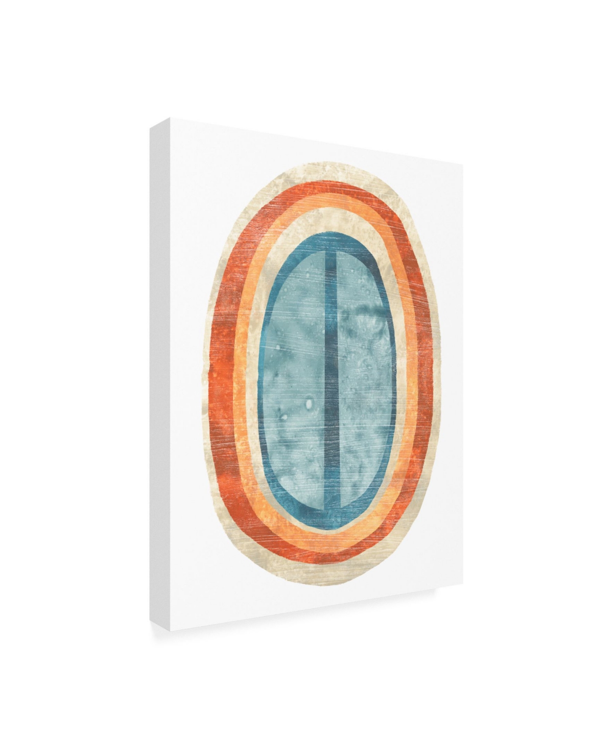 June Erica Vess Ovoid Ii Canvas Art -