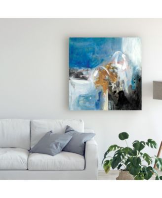 Trademark Global Joyce Combs Interplay Abstract II Canvas Art - 36.5" x 48"
