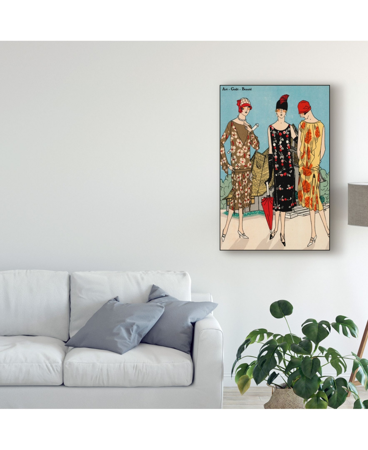 Unknown Vintage Couture I Canvas Art -