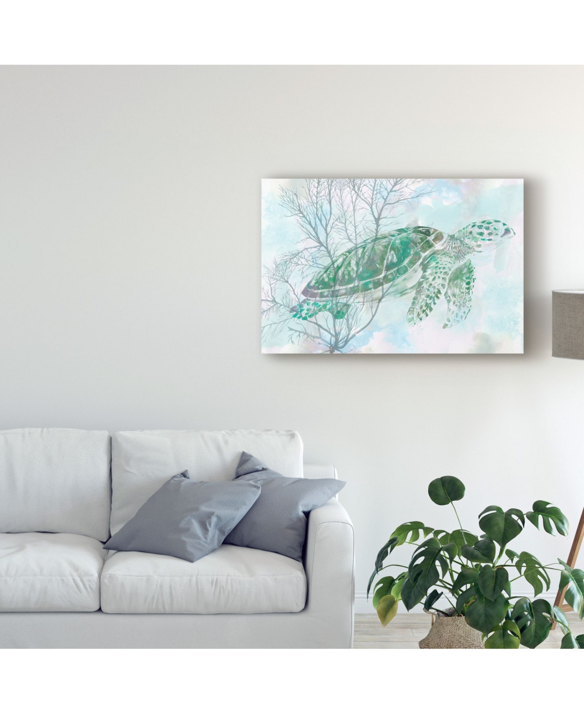 Studio W Watercolor Sea Turtle I Canvas Art -