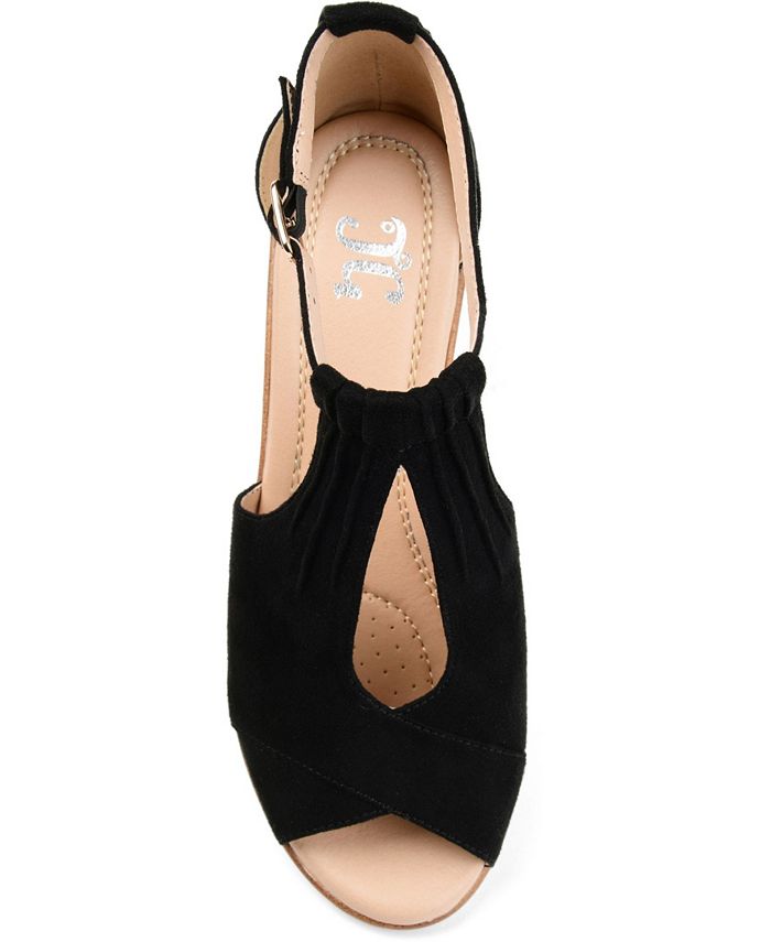 Journee Collection Women s Kedzie Wedge Sandals Macy s