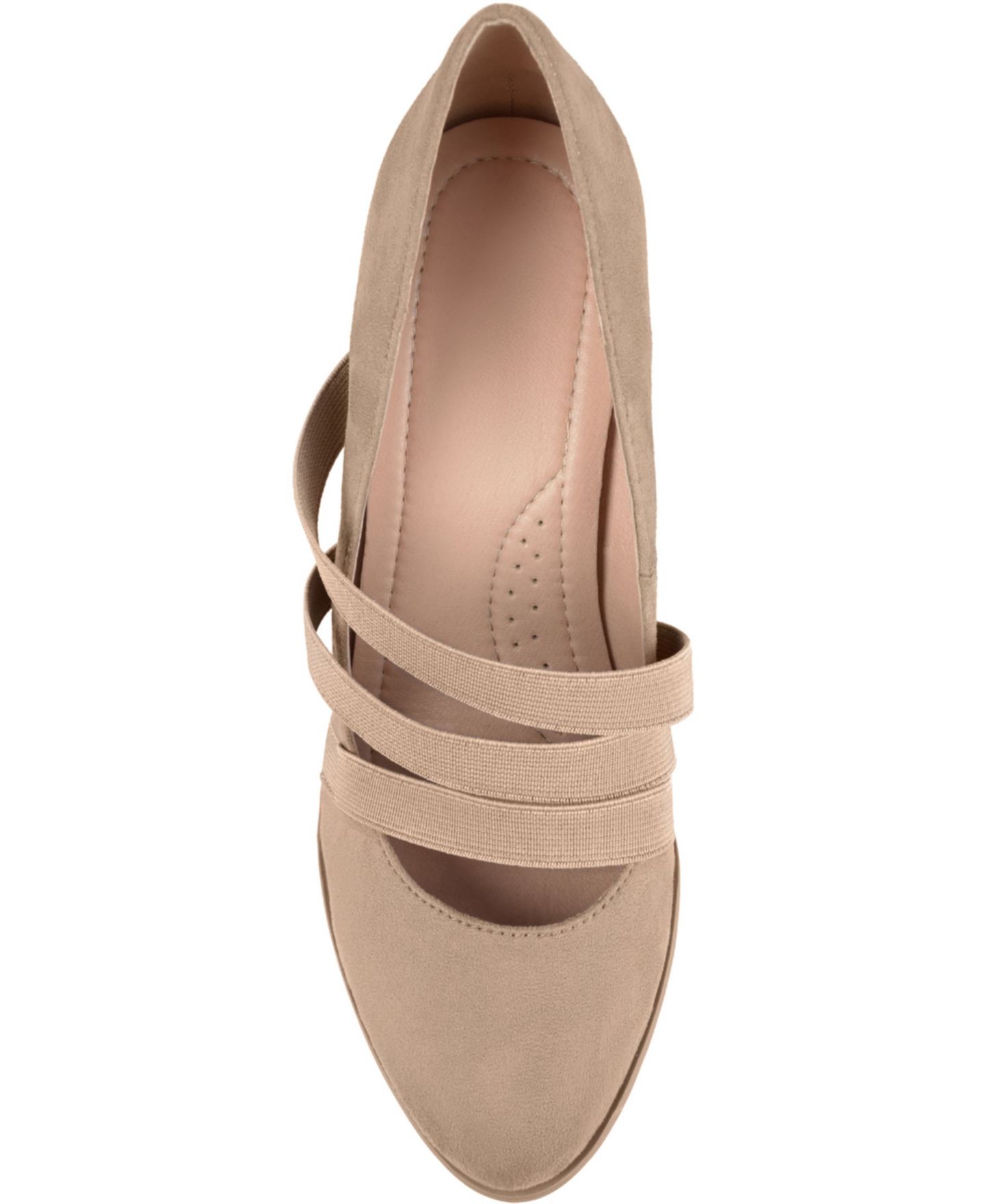 Женские туфли Journee Collection Loren Heels, цвет: Серо-коричневый — фото 4