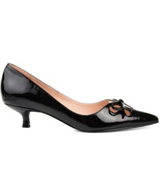 Women's Lutana Pointed Toe Kitten Heel Pumps