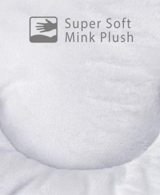 Mink Plush Fiberbed Topper, King