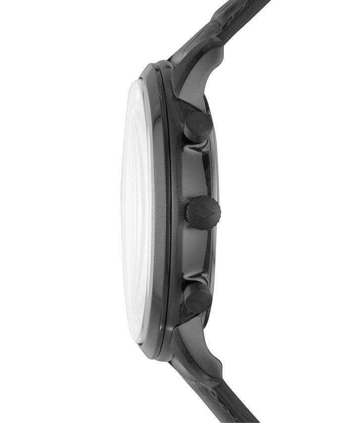 Fossil Men's Chronograph Neutra Brown Leather Strap Watch 44mm Macy's