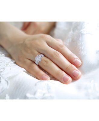 Diamond Heart Ring (1/2 ct. t.w.) in Sterling Silver