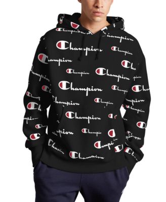 champion print hoodie