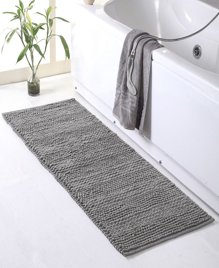 Affinity Linens Braided and Loop Chenille Oversized 22" x 60" Bath Rugs