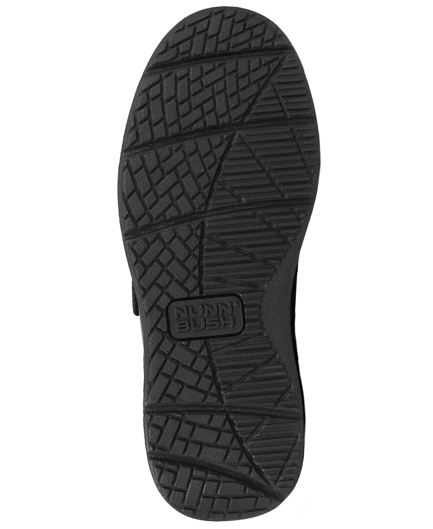 Мужские туфли Nunn Bush Cam-Strap Moc-Toe Lightweight, цвет: Чёрный — фото 5