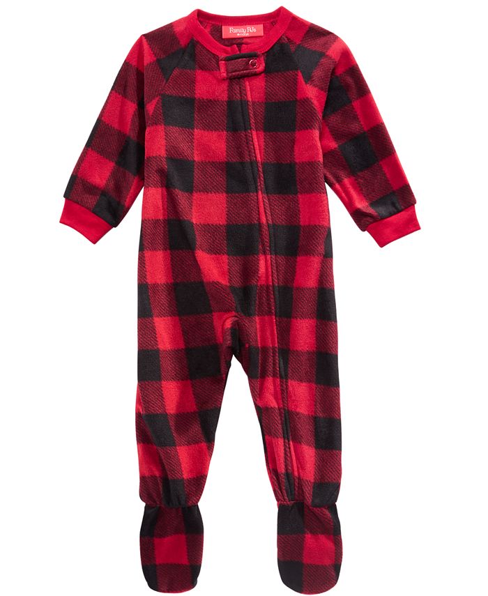 Family Pajamas Matching Baby Buffalo Check Onesie Created for Macy's -  Macy's