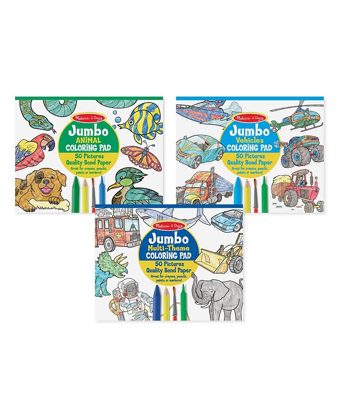 Melissa and doug coloring pad on sale