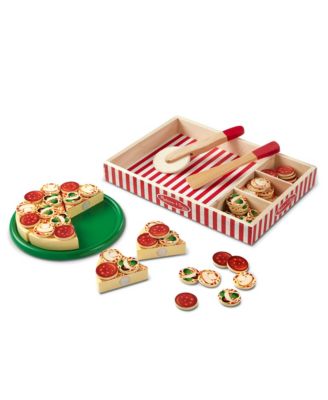  Melissa & Doug Felt Food Mix 'n Match Pizza Play Food