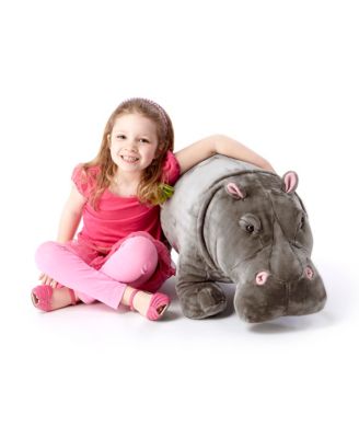 melissa and doug plush hippo