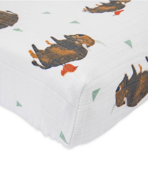 Little Unicorn Bison Cotton Muslin Changing Pad Cover & Reviews All