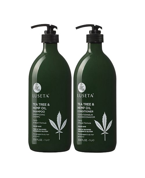 Luseta Beauty Inc Luseta Beauty Tea Tree & Hemp Oil Shampoo