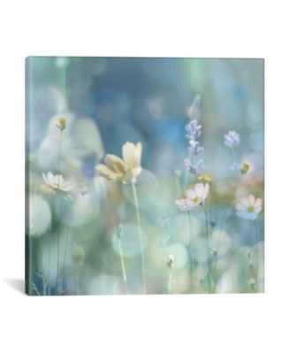 Morning Meadow Ii by Kate Carrigan Wrapped Canvas Print - 18" x 18"