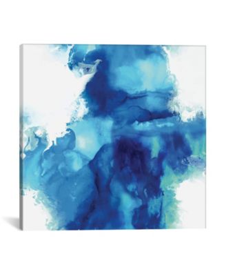 Ascending In Blue I by Daniela Hudson Wrapped Canvas Print - 18