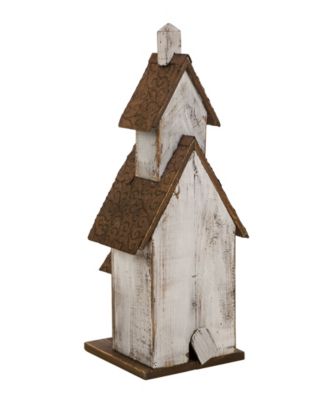 Extra-Large Rustic Wood Birdhouse