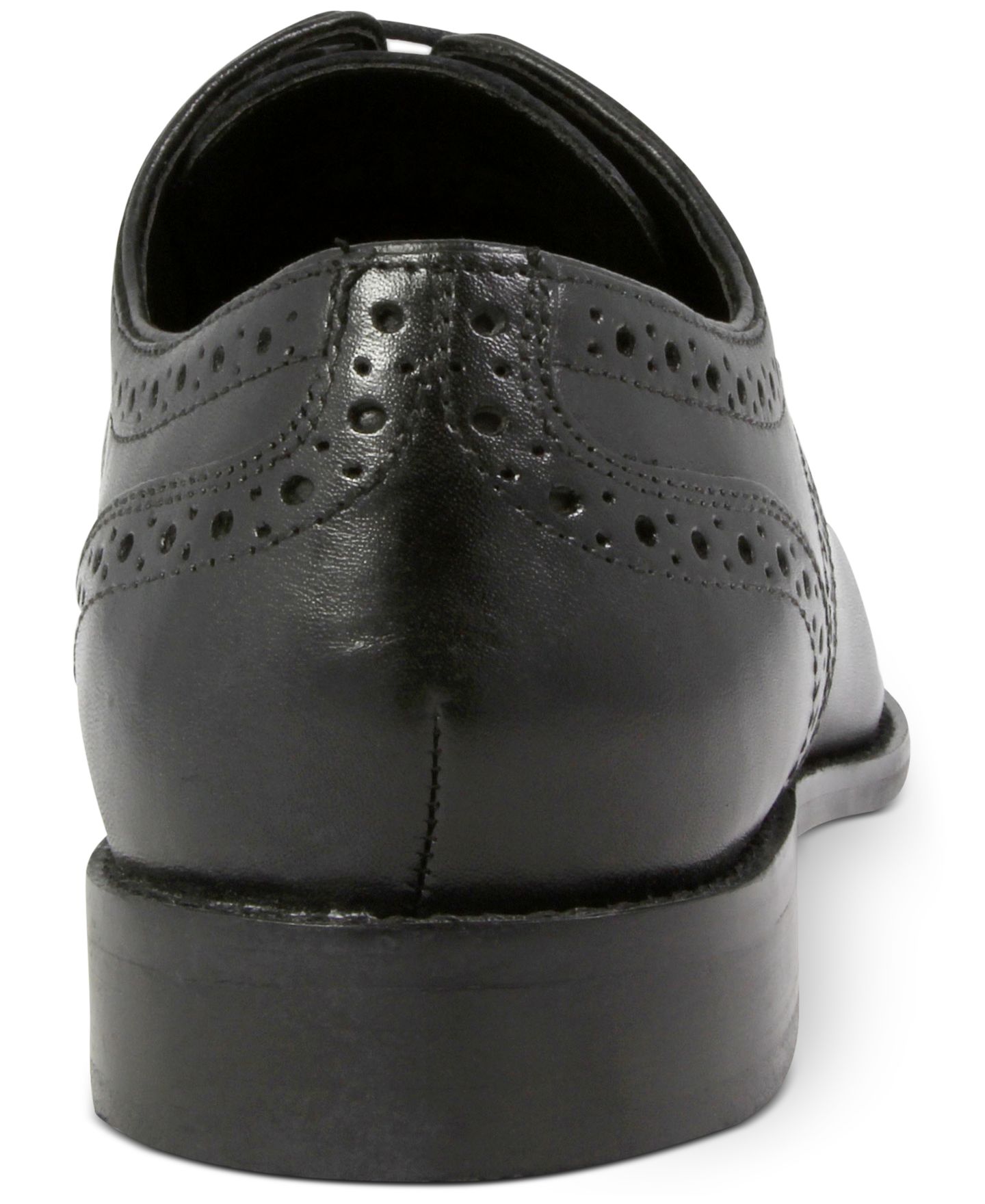 Nunn Bush Men's Norcross Brogue Oxfords, цвет: Чёрный — фото 4