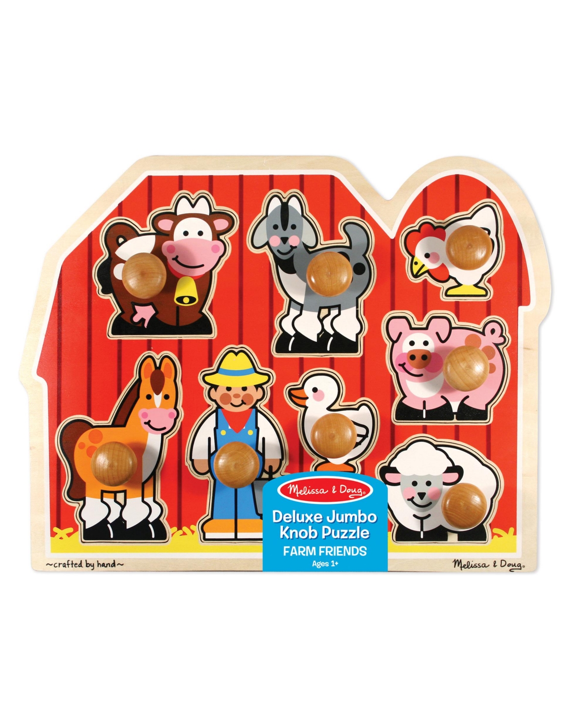 Melissa and Doug Farm Jumbo Knob