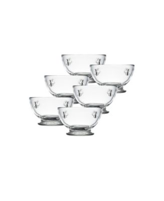 La Rochere Napoleon Bee 9-ounce Bowl, Set of 6 - Macy's