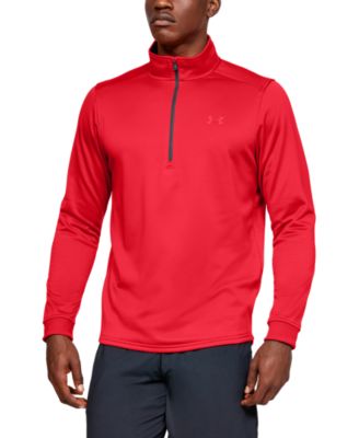 mens under armour fleece quarter zip