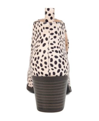 Women's Lola Cut Out Stacked Heel Dress Booties