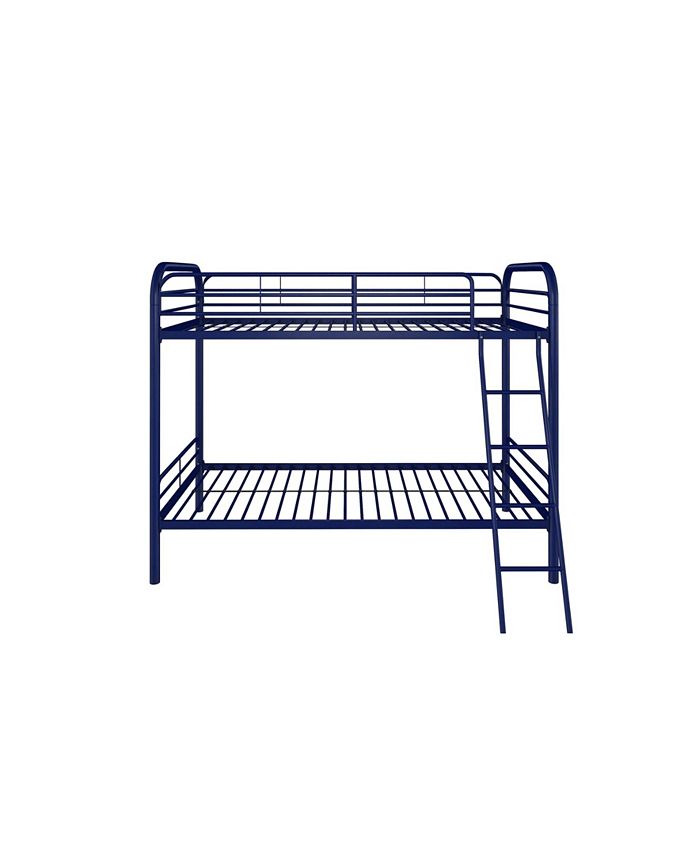 EveryRoom Eeva Twin over Twin Metal Bunk Bed Macy's
