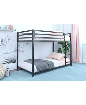 EveryRoom Mason Metal Twin Bunk Bed - Macy's