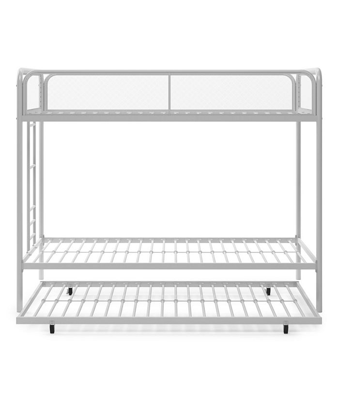 EveryRoom Elia Triple Twin Metal Bunk Bed Macy's