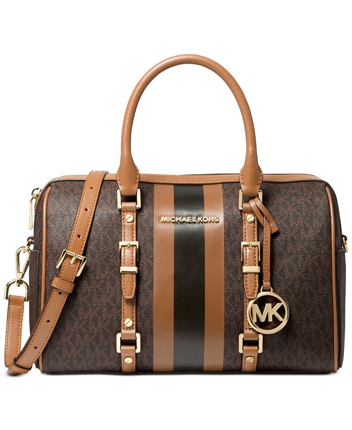 Michael Kors Bedford Travel Medium Duffel Satchel & Reviews - Handbags &  Accessories - Macy's
