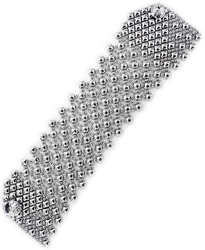 SG Liquid Metal - B79-AS Silver Mesh Bracelet