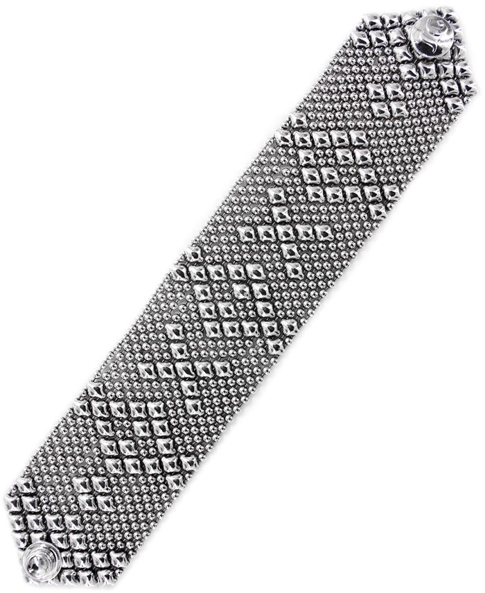 SG Liquid Metal - B45-AS Silver Mesh Bracelet