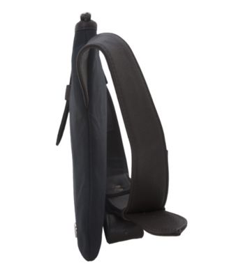 Сумка через плечо из вощеного серебра с символикой Стерлингового серебра