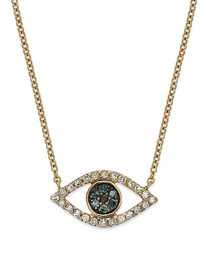 Evil eye necklace deals macys