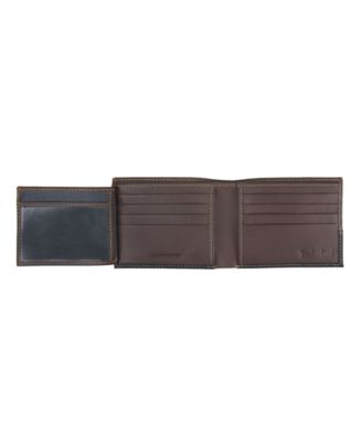 Men's Two-Tone Commuter Wallet