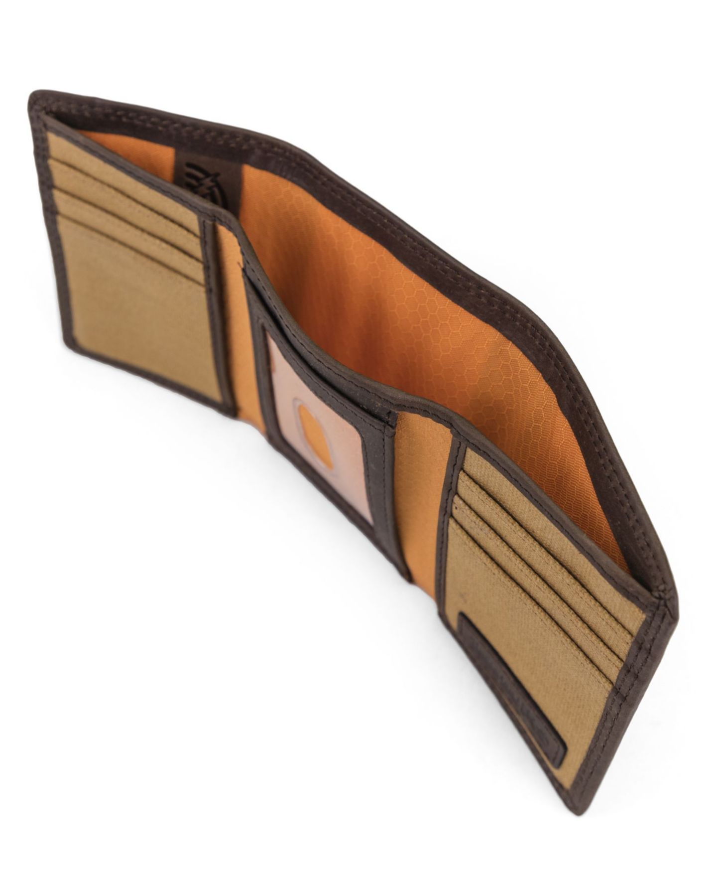 Мужской кошелёк Timberland Pullman Trifold Wallet, цвет: Пшеничный — фото 6