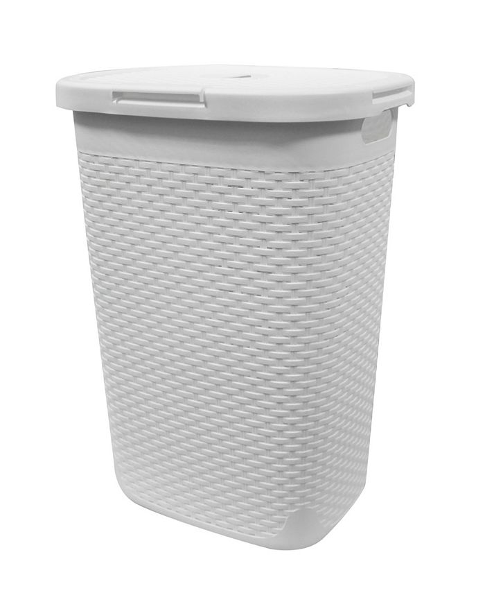 Modern Homes 60L Rattan Laundry Hamper Macy's