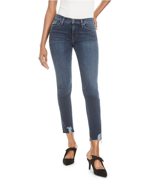 Hudson Jeans Nico Mid-Rise Straight-Leg Jeans & Reviews - Jeans - Juniors -  Macy's