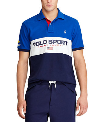 Polo Ralph Lauren Men's US Open Mesh Polo Shirt & Reviews - Polos - Men ...
