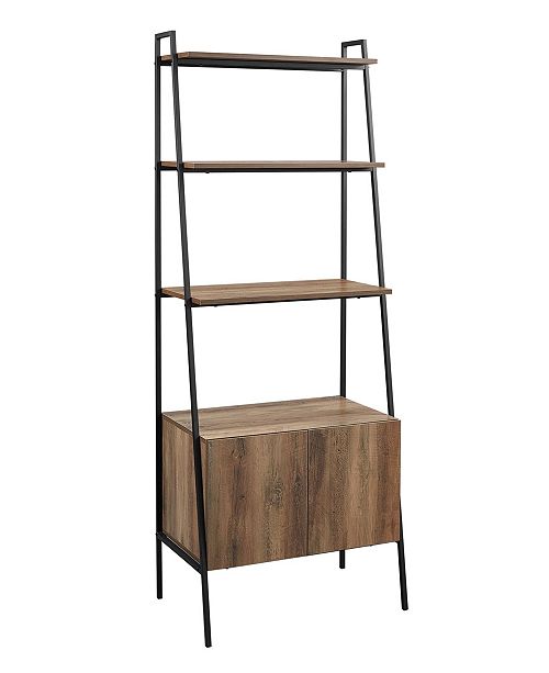 Walker Edison Industrial Modern Ladder Bookcase Reviews