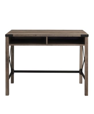 Farmhouse Metal and Wood Desk