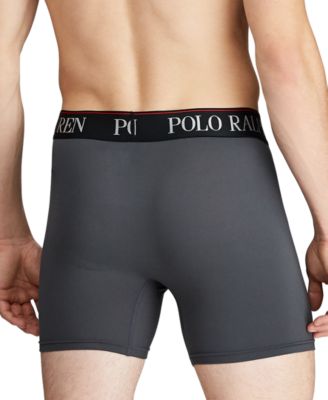 Men's 3-Pack. 4-D Flex Cool Microfiber Boxer Briefs