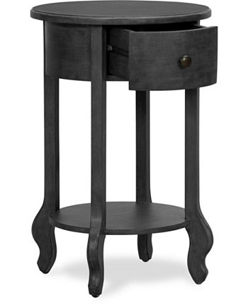 Finch - James Round Side Table, Quick Ship