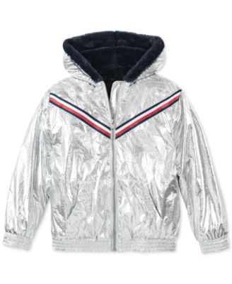 metallic tommy hilfiger jacket