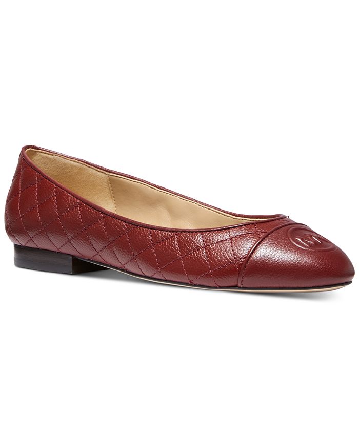 Michael kors sale quilted flats