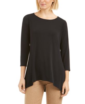 Alfani Petite Solid Swing Top Created for Macy s Macy s