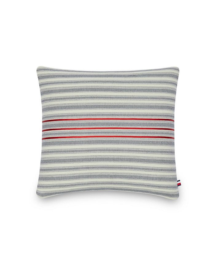 Tommy Hilfiger Triple Ribbon 20 Square Decorative Pillow Macy's