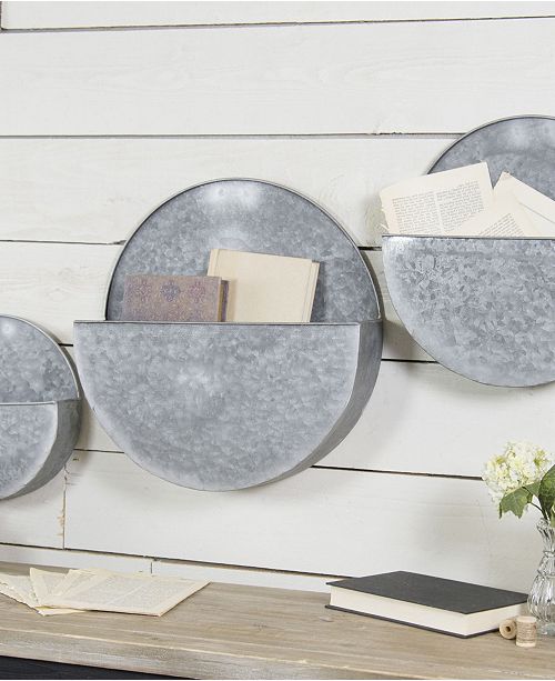 Vip Home Garden 3 Piece Metal Wall Planters Reviews All
